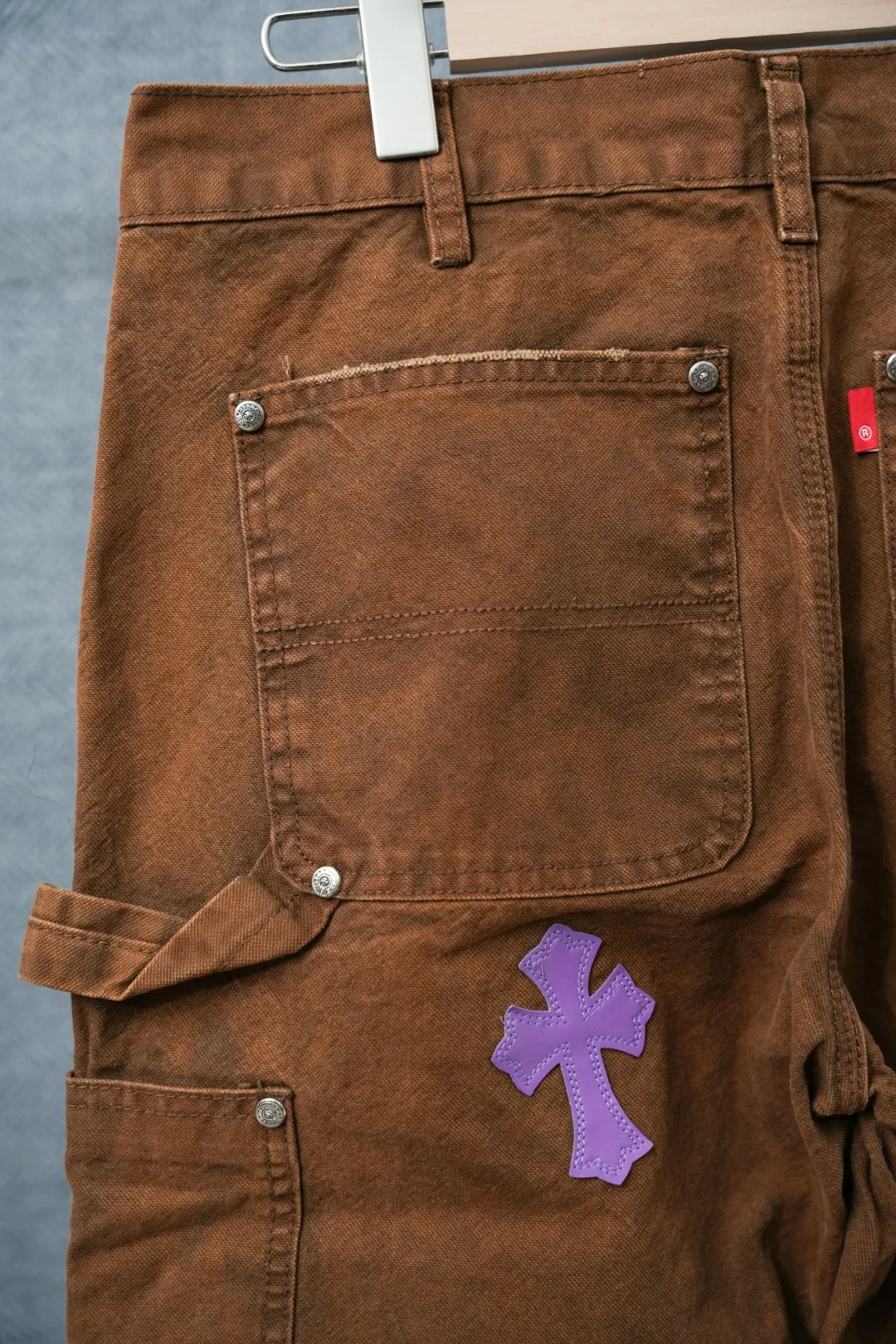 ：S 046 & Chrome Hearts Same Style ：Brown Size：28 30 32 34 （S-XL)